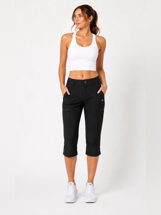 Windriver Pants - WindRiver Black Cropped Hiking Pants – Size 12 – NWT